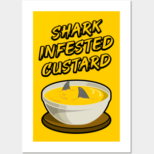 Shark Infested Custard Posters and Art